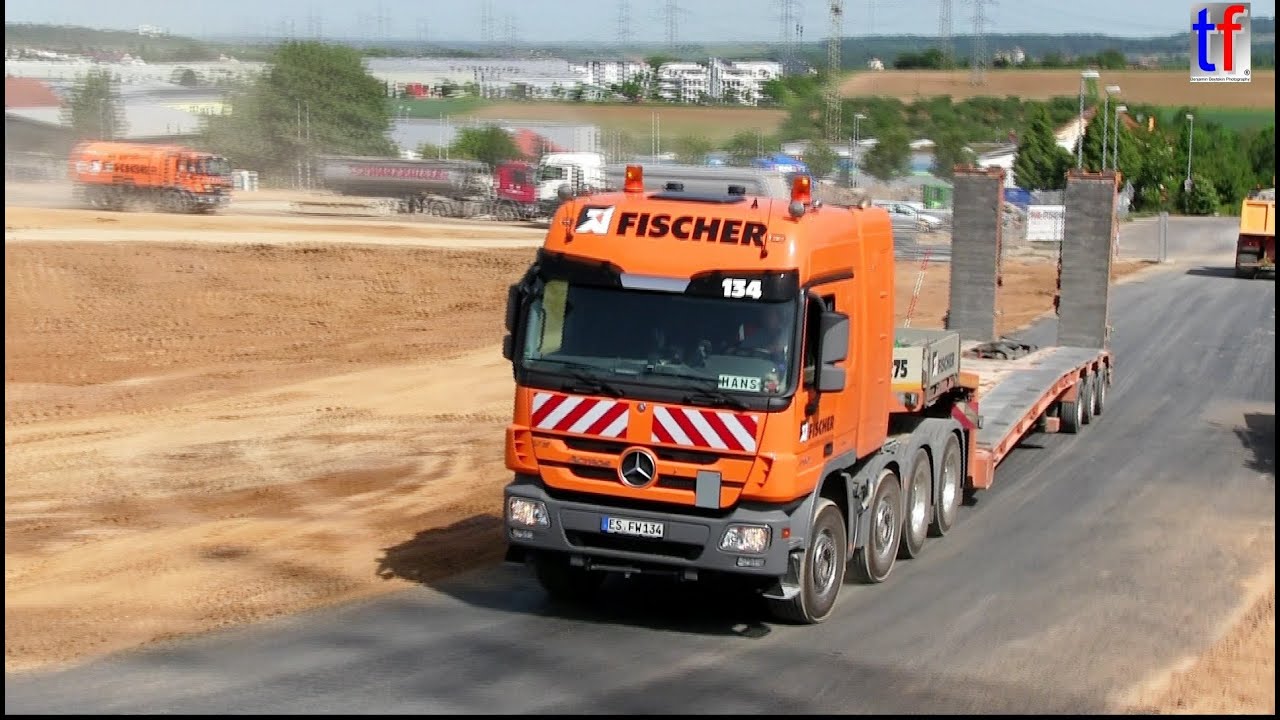 MERCEDES-BENZ Actros SLT 4160 V8  / Fa. Fischer Weilheim, Germany,  2014.