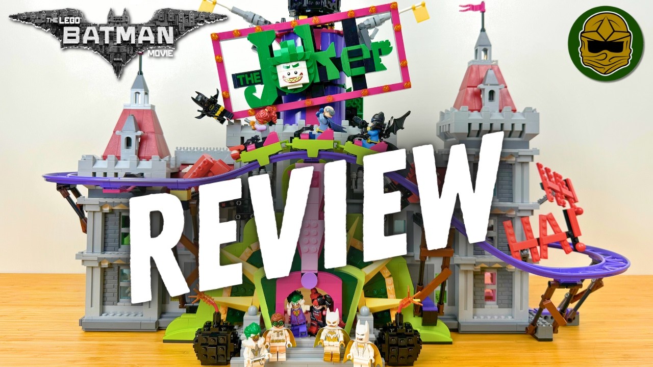 The Ultimate DC Set! Throwback Thursdays: The LEGO® Batman Movie 70922 The Joker Manor Review