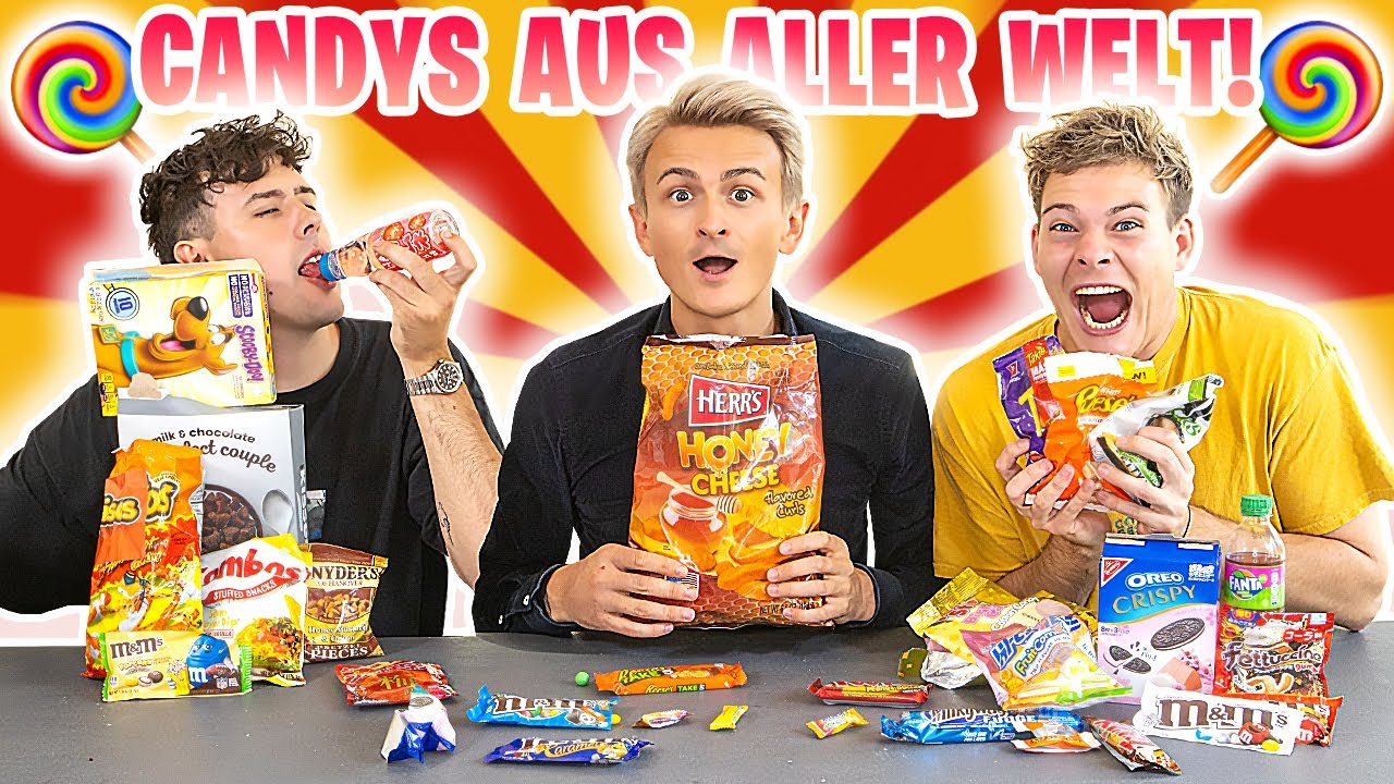 Wir testen Süßigkeiten aus aller Welt (MysteryBox) 🍬🍿 mit Joey's Jungle & CrispyRob