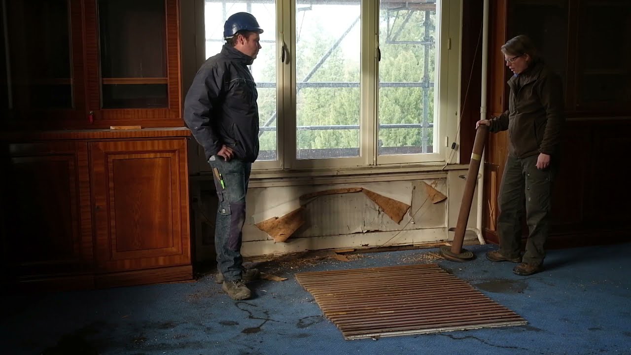 Restauratievlog 3 Bijzondere zonwering in het jachtslot