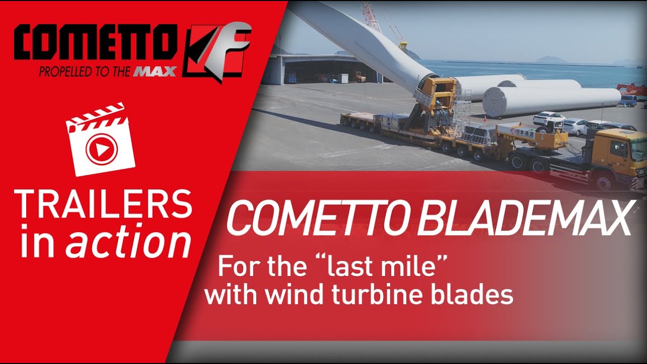 How to move mega wind turbine blades through a city? Check out a spectacular transport in Japan!