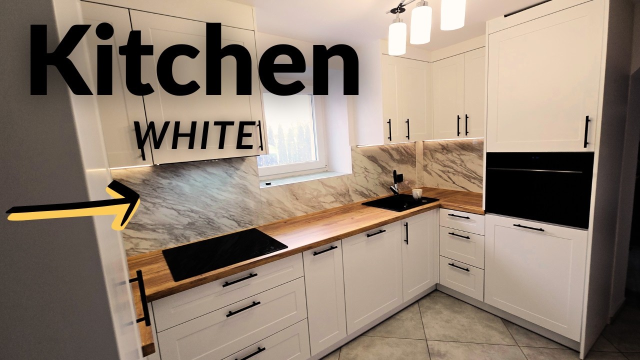New Beautiful Kitchen - Before and After.