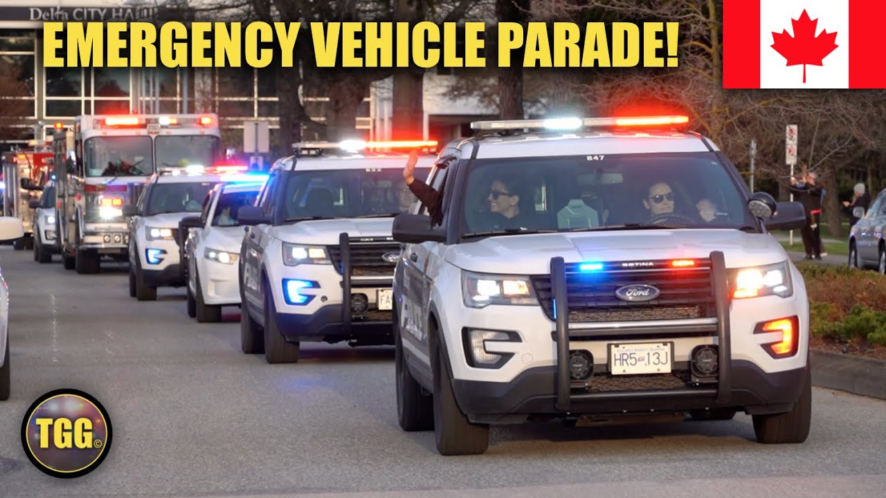 [COVID-19] Delta Police & Fire Cheer For Healthcare Workers!