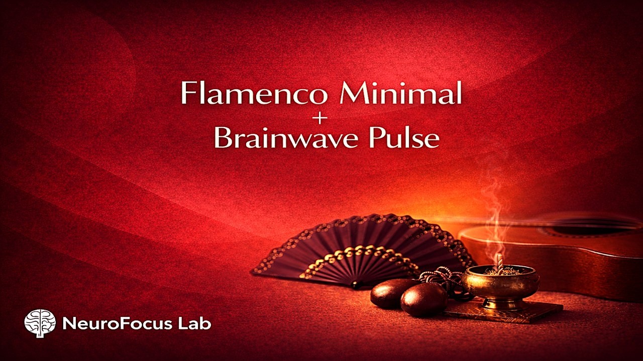 Flamenco Minimal + Brainwave Pulse | Deep Focus Session