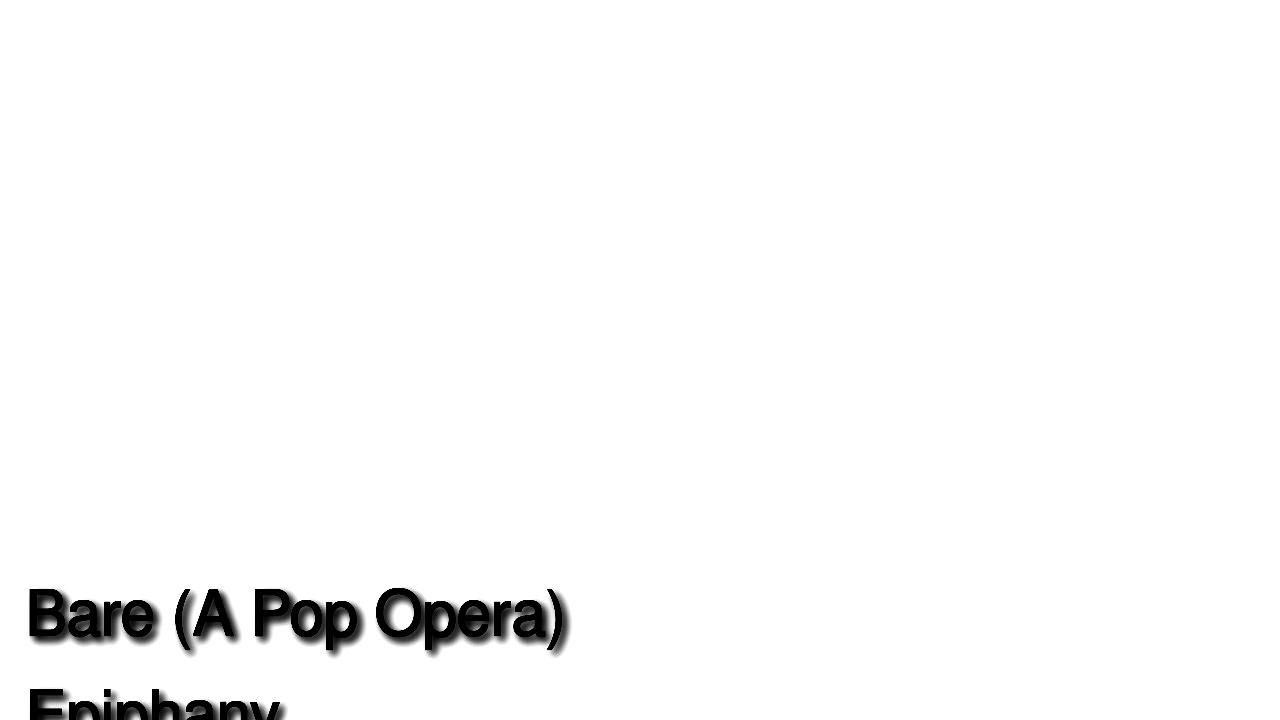 1  Epiphany Backing track