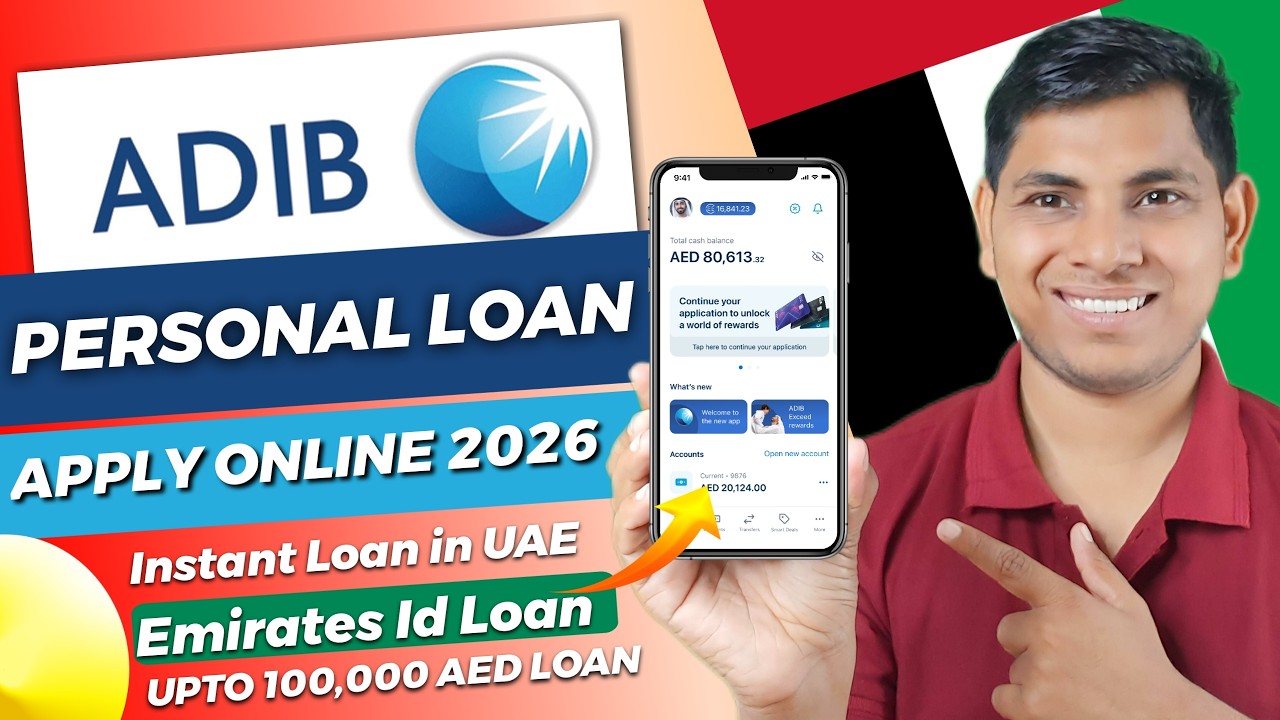 ADIB Personal Loan 2026 | Instant Loan in UAE | Emirates ID Loan