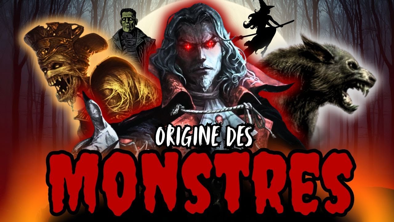 Les ORIGINES des plus grands MONSTRES modernes