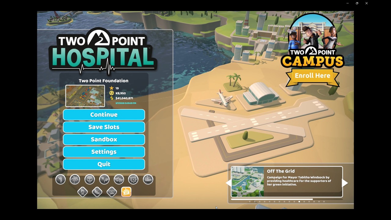 Test 1 | Two Point Hospital 4K 10 min