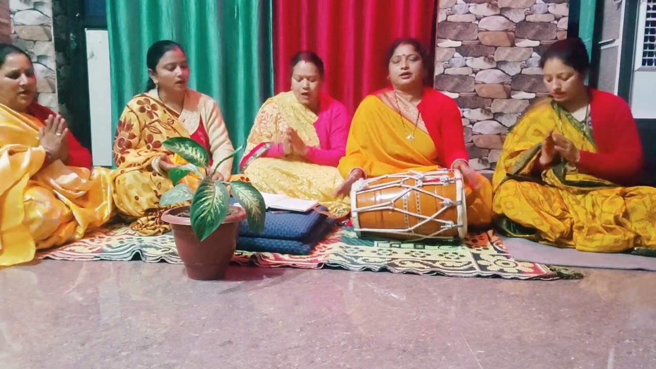कीर्तन में शुरुवात में गाया जाने वाला भजन🙏🙏🌺