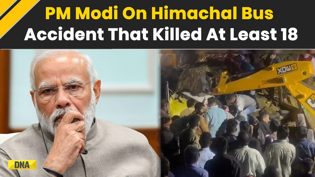 Himachal Bus Accident: 18 Dead After Landslide Submerges Entire Bus In Bilaspur, PM Modi Reacts