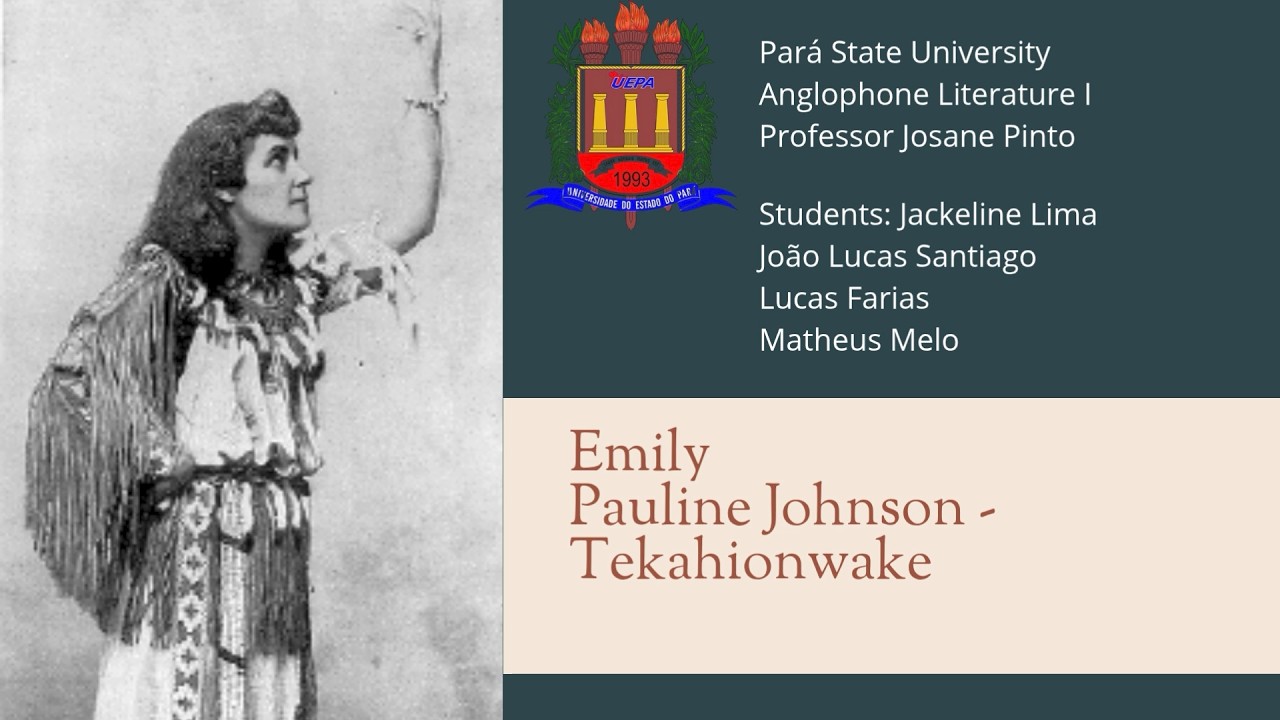 Emily Pauline Johnson - A Brief Introduction.