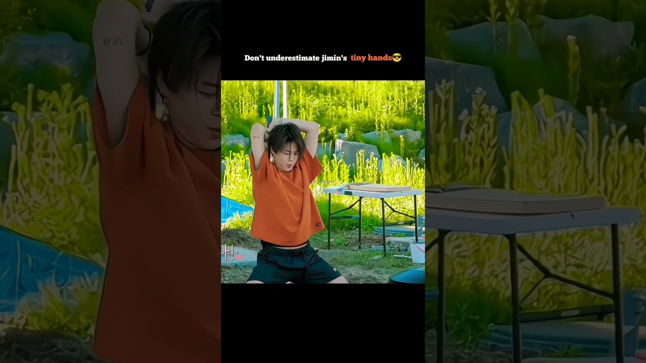 Stop judging Jimin's tiny hands😂|
