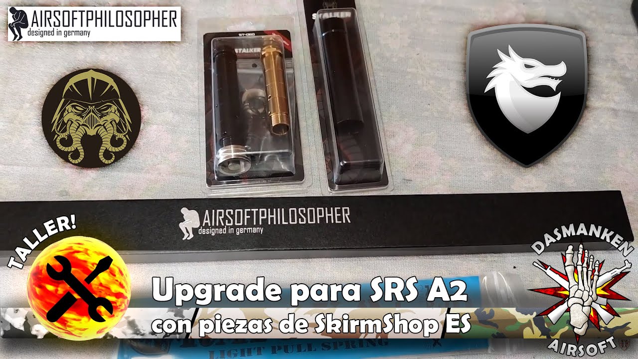 Taller: Piezas de Skirmshop para upgrade del SRS A2