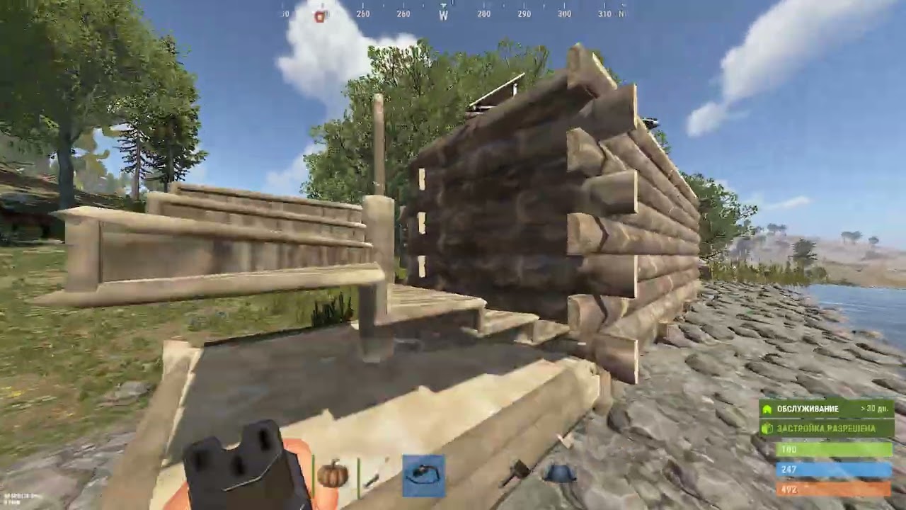Гайд по подключению электропечек в игре Rust. Подключение электропечек без аккумулятора.