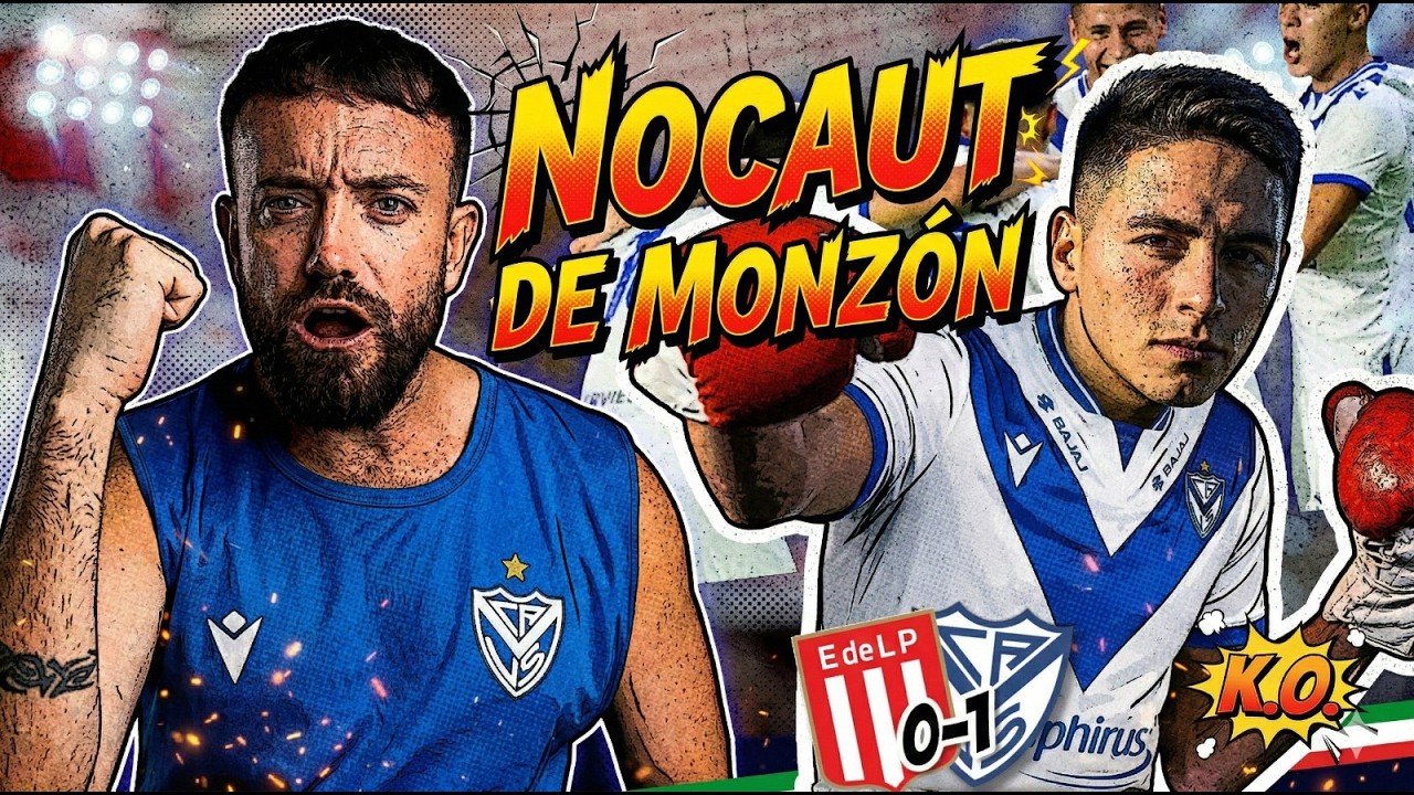 VÉLEZ LE GANÓ A ESTUDIANTES EN LA PLATA Y SE PONE COMO ÚNICO PUNTERO DE SU ZONA / REACCIÓN DEL 1-0