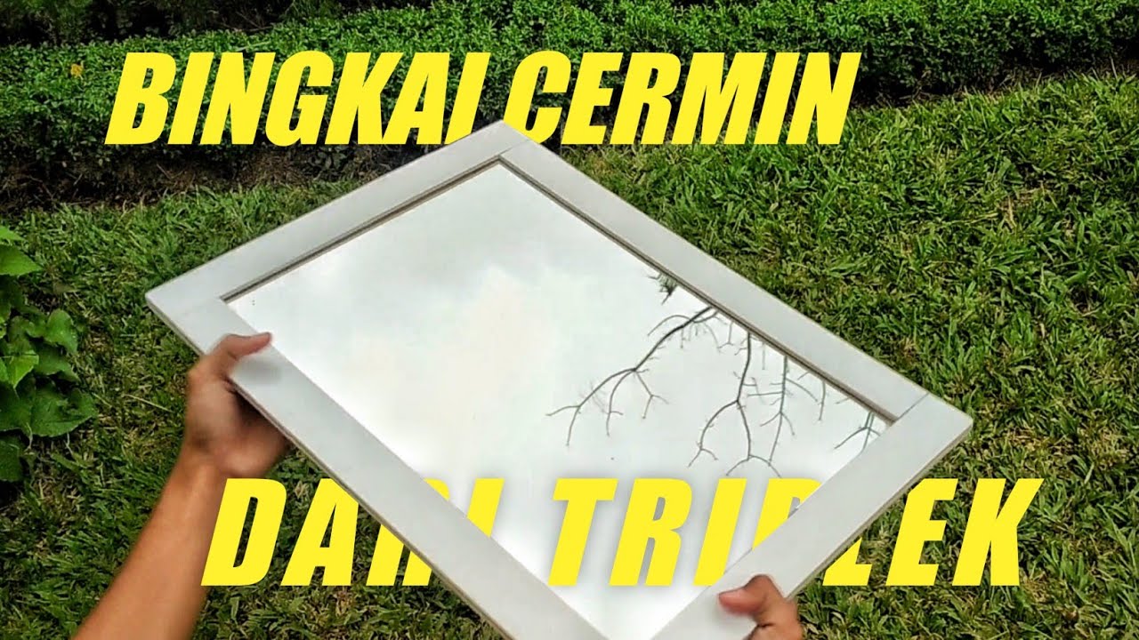 MUDAH SEKALI !! CARA MEMBUAT BINGKAI CERMIN DARI TRIPLEK || TUTORIAL