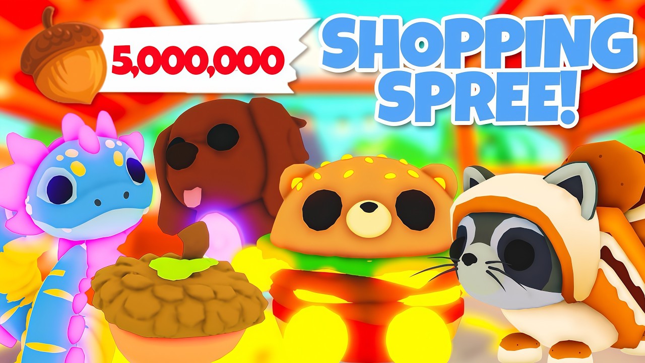 5 MILLION Acorn SHOPPING SPREE | Roblox Adopt Me Summer 2026