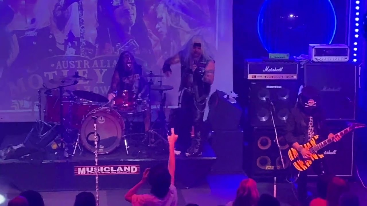 Australia’s Ultimate Mötley Crüe Tribute Experience : Musicland 28th Feb Melbourne