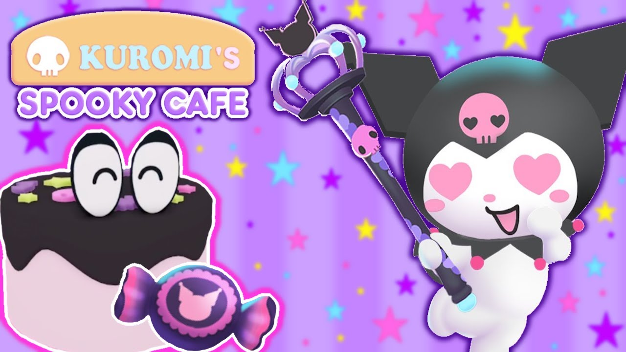 Playing Kuromi's Spooky Cafe! | Saving For 800 Candies! | Roblox Hello Kitty Cafe Ideas | Riivv3r