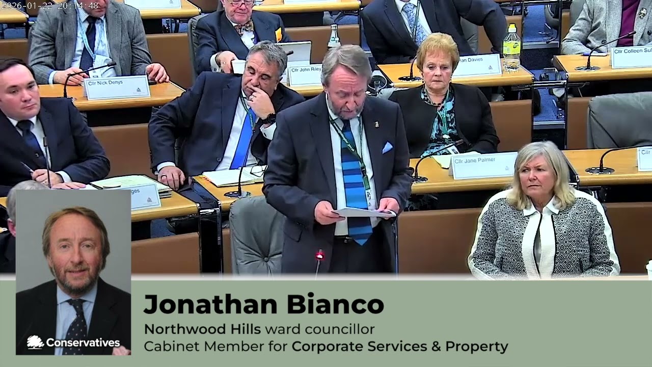 Cllr Burles asks Cllr Bianco about the Cowley Meeting Hall (