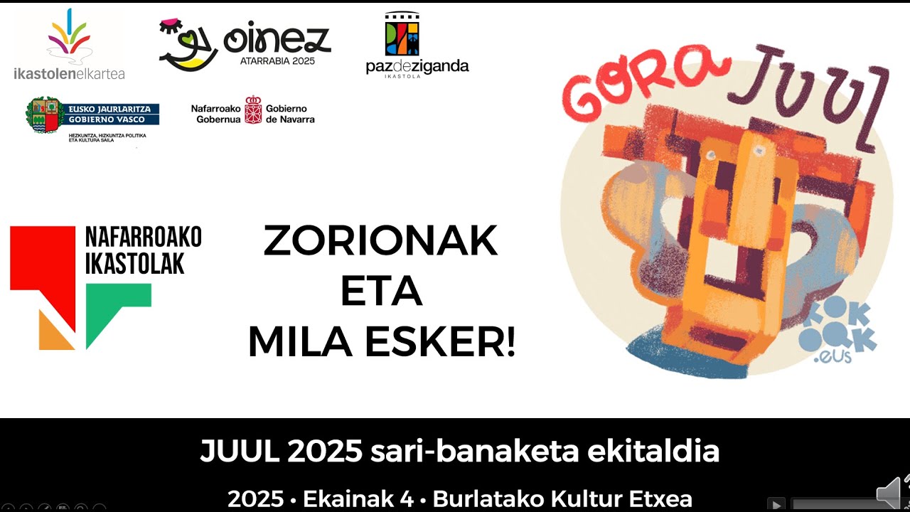 JUUL 2025 SARI BANAKETA EKITALDIA