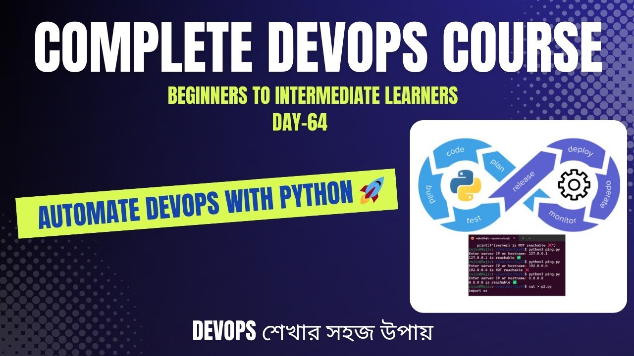 День 64 | Инструменты автоматизации на Python и CLI для DevOps | Автоматизируйте задачи как профе...