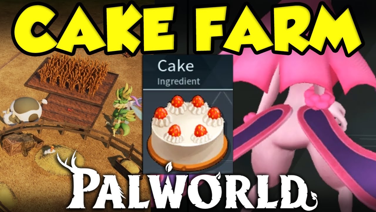 CAKE FARMING GUIDE - PALWORLD BREEDING BASE