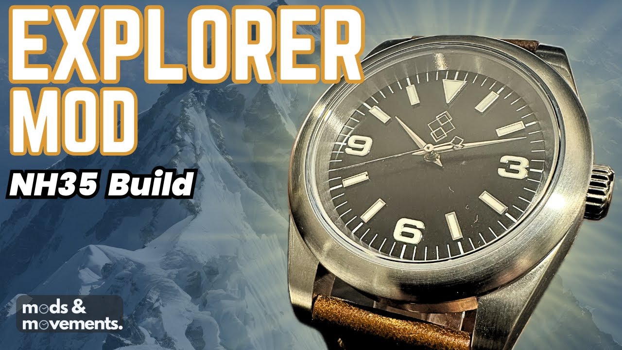 I Built an Explorer Mod with the NH35 (Full Watch Build)