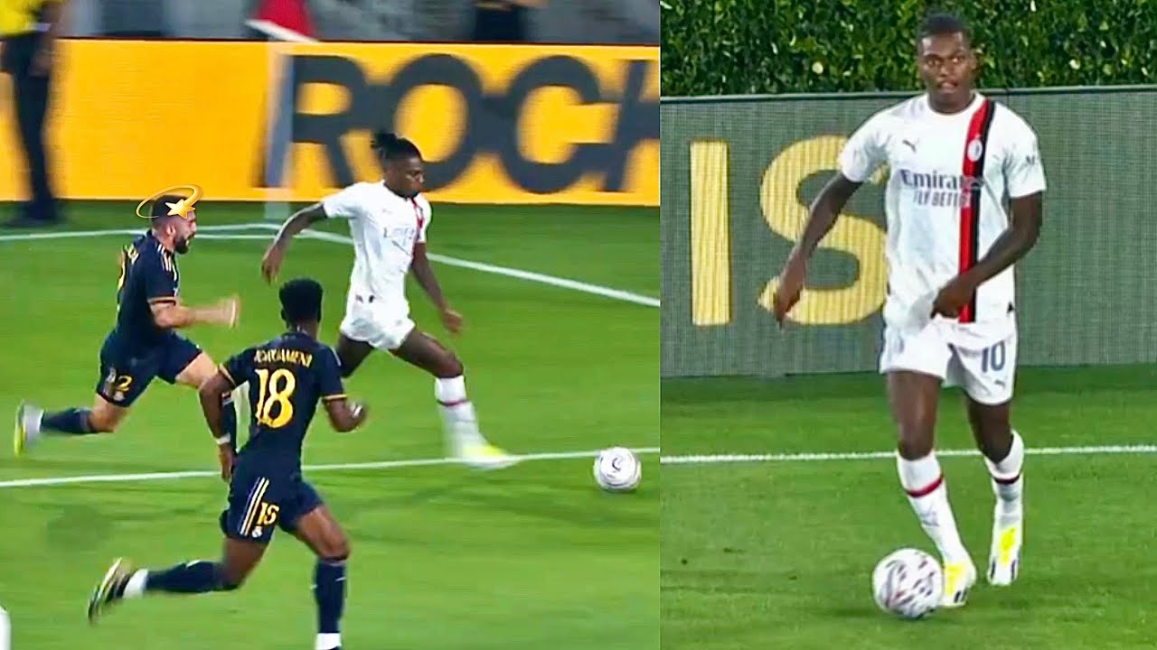 Rafael Le&atilde;o vs Real Madrid | NEW MILAN #10 | SKILL SHOW