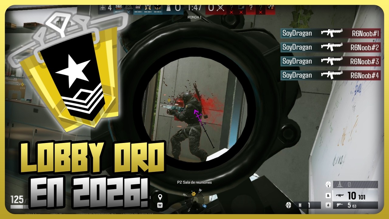 Asi es jugar en rango ORO en 2026! || RAINBOW SIX SIEGE X