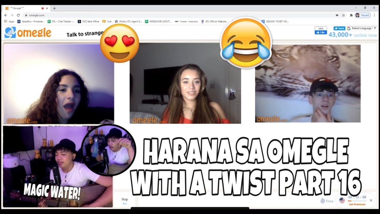HARANA! SA OMEGLE WITH A TWIST PART 16 | MAGIC WATER | DRIVERS LICENSE SONG [BEST REACTION]
