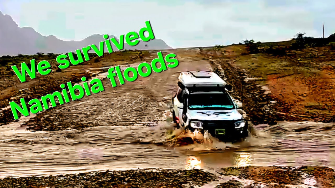 We survived flash Namibia floods. @wandertoyonder #flashflood #namibia