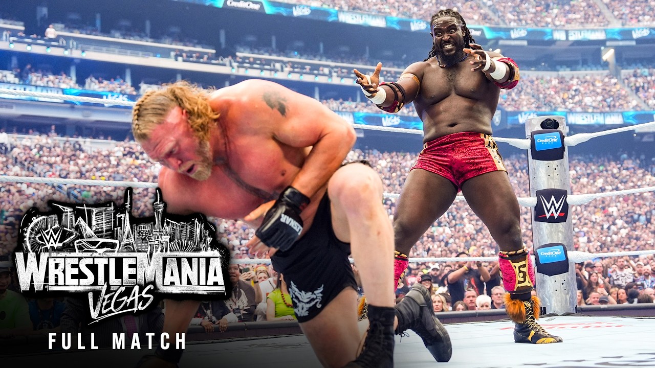 ПОЛНЫЙ МАТЧ: Oba Femi против Brock Lesnar: WrestleMania 42