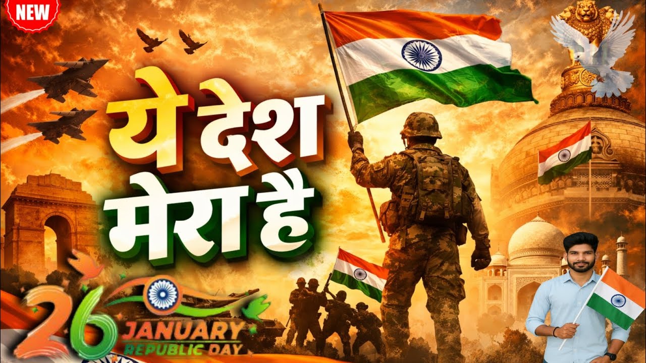 ये देश मेरा हैं - Ye Desh Mera Hai | 26 January Special | New Deshbhakti Geet | Republic Day Song 🎶