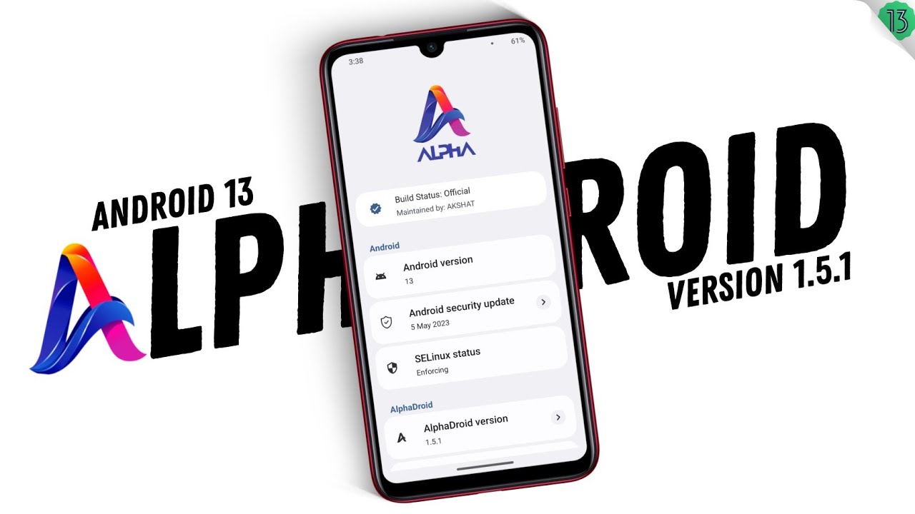 AlphaDroid 1.5.1 Official Android 13 Review | Better than Custom ROMs available in Market⚡