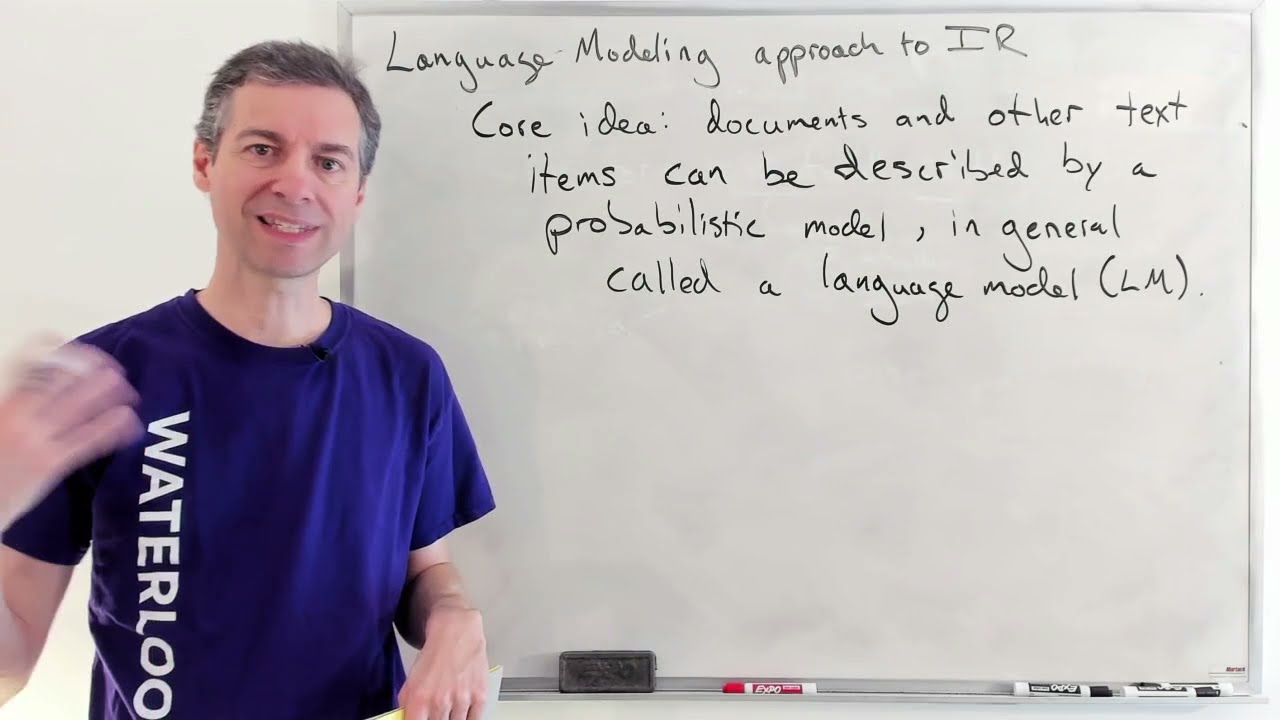 MSCI 541 : Language modeling approach to IR (part 1)