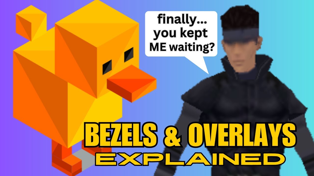 DuckStation Bezels & Overlays Guide | PS1 PlayStation Emulator Guide Tutorial
