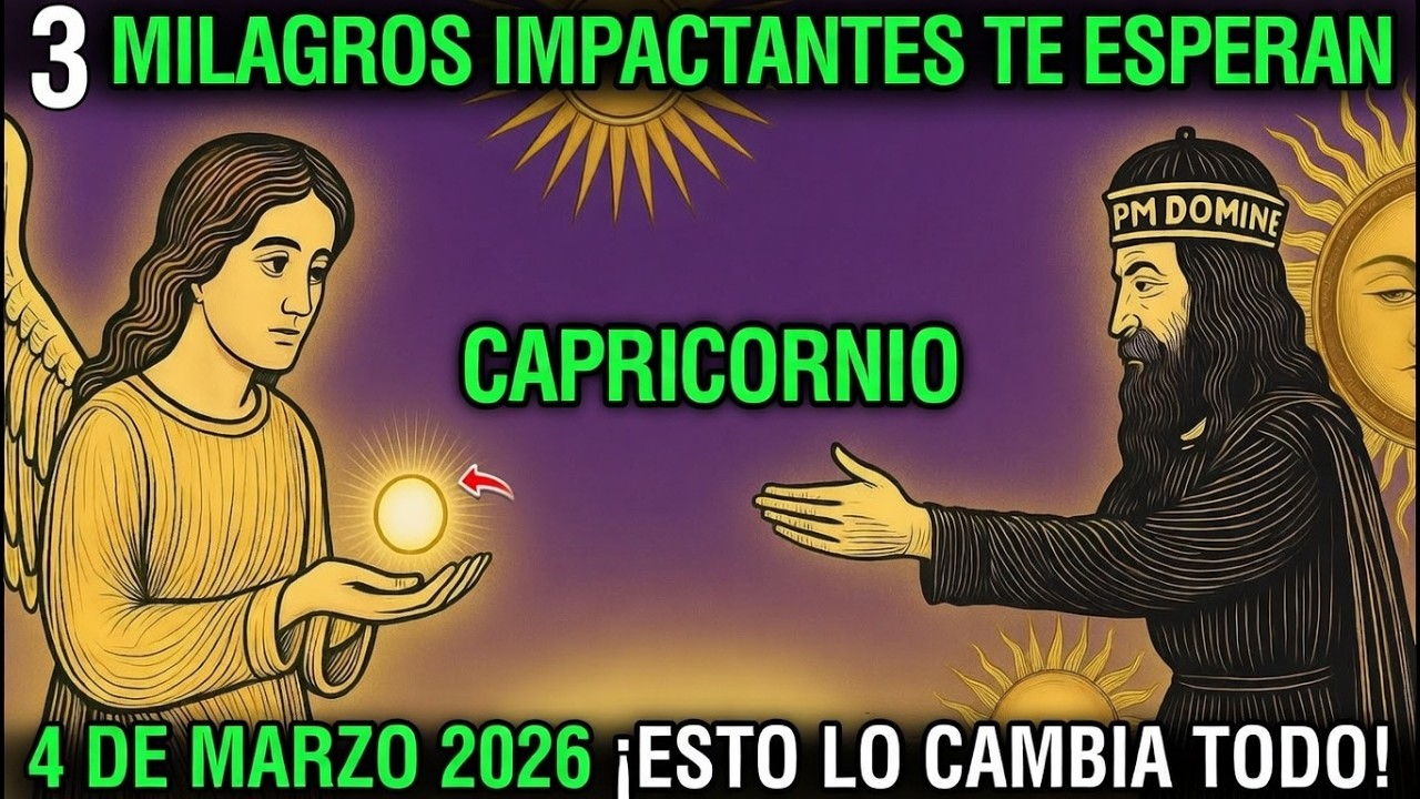 Capricornio: 3 milagros impactantes que lo cambiarán todo