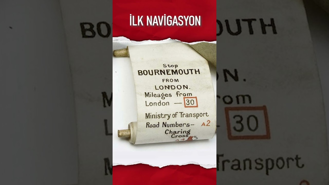 İlk Navigasyon Teknolojisi