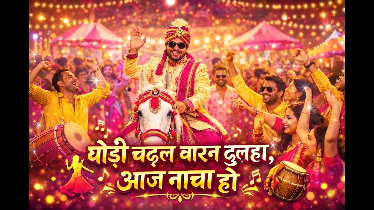 घोड़ी चढ़ल बारन दुलहा, आज नाचा हो Bhojpuri Barati Song #LatestBaratiSong 2026 #BaratiSong with DJ 