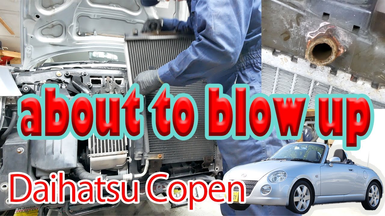 Proactive Measure to Replace Radiator Core [Daihatsu Copen L880K]