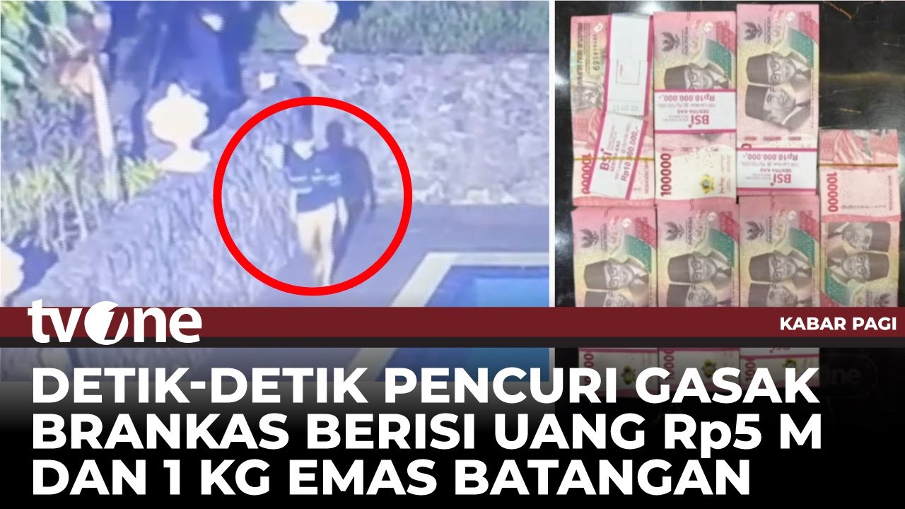 Komplotan Perampok Brankas Berisi Uang Rp5 Miliar & Emas Batangan Ditangkap Polisi | tvOne