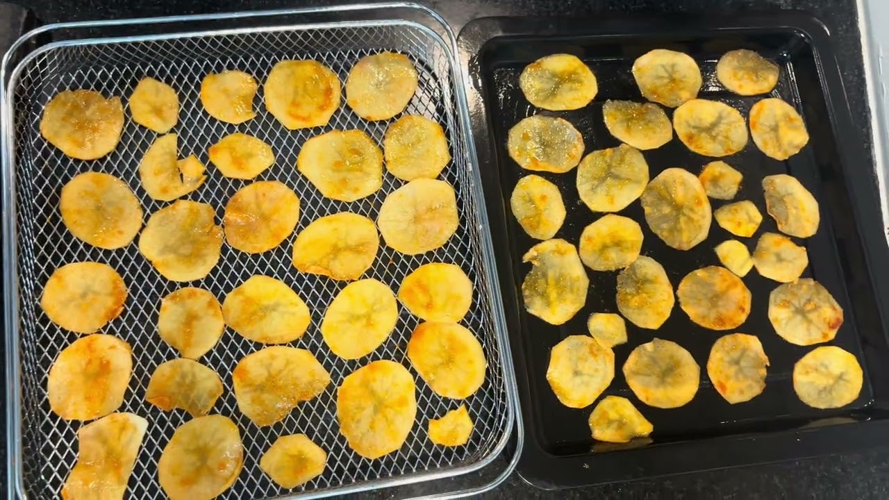 Potato chips in the Morphy Richards AirCrisp Oven (25L)