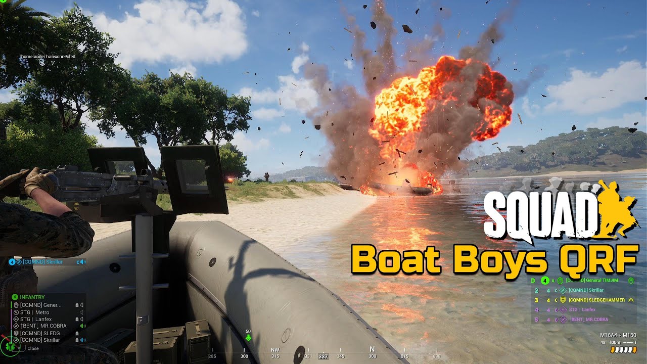 Силы быстрого реагирования «Boat Boys» | Матч полного состава