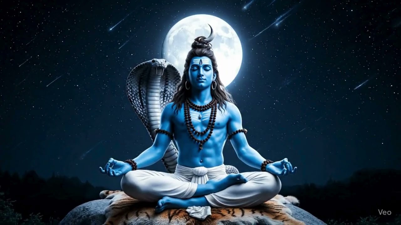 Shiva Mantra 54 Times Meditation Music [No ads]