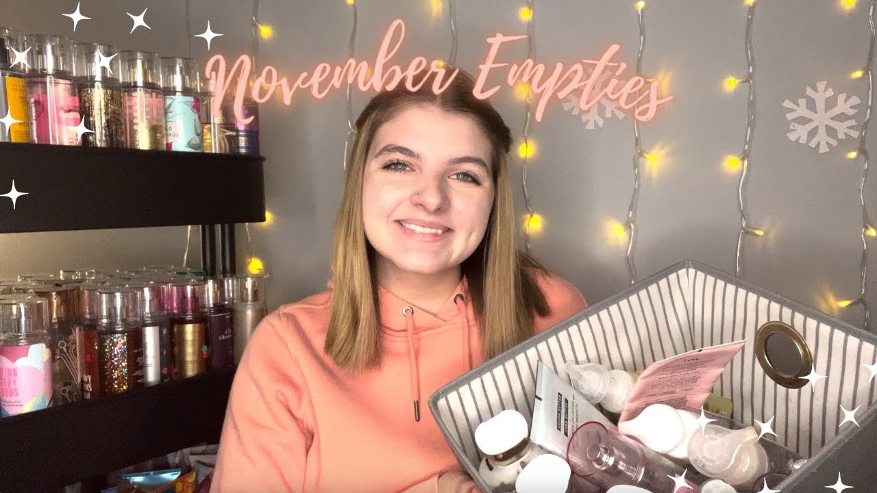 November Bath and Body Works Empties and Fall Project Use It Up Finale