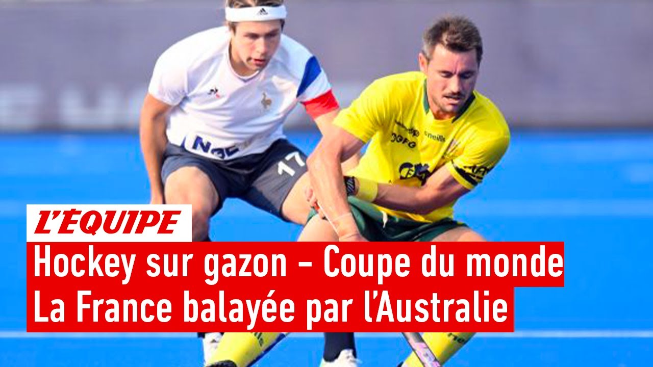 Hockey sur gazon - La France corrigée par l'Australie en ouverture de la Coupe du monde