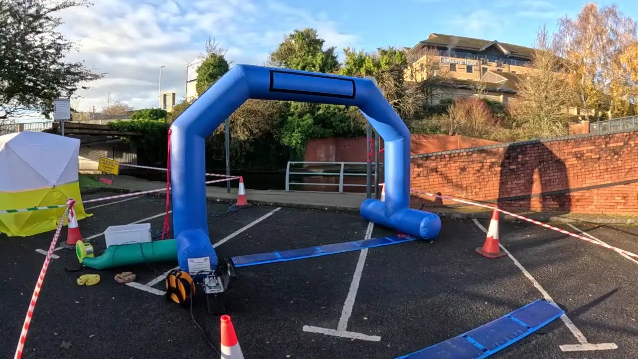 Epic 9 Locks Run 2025 – Black Country Canal Finish LIne Coverage