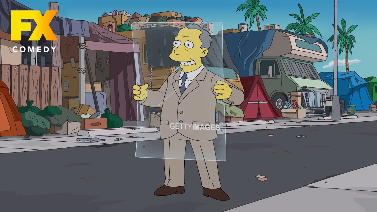Jej wynalazek miał zmienić życie bezdomnych! ✨ | Simpsonowie