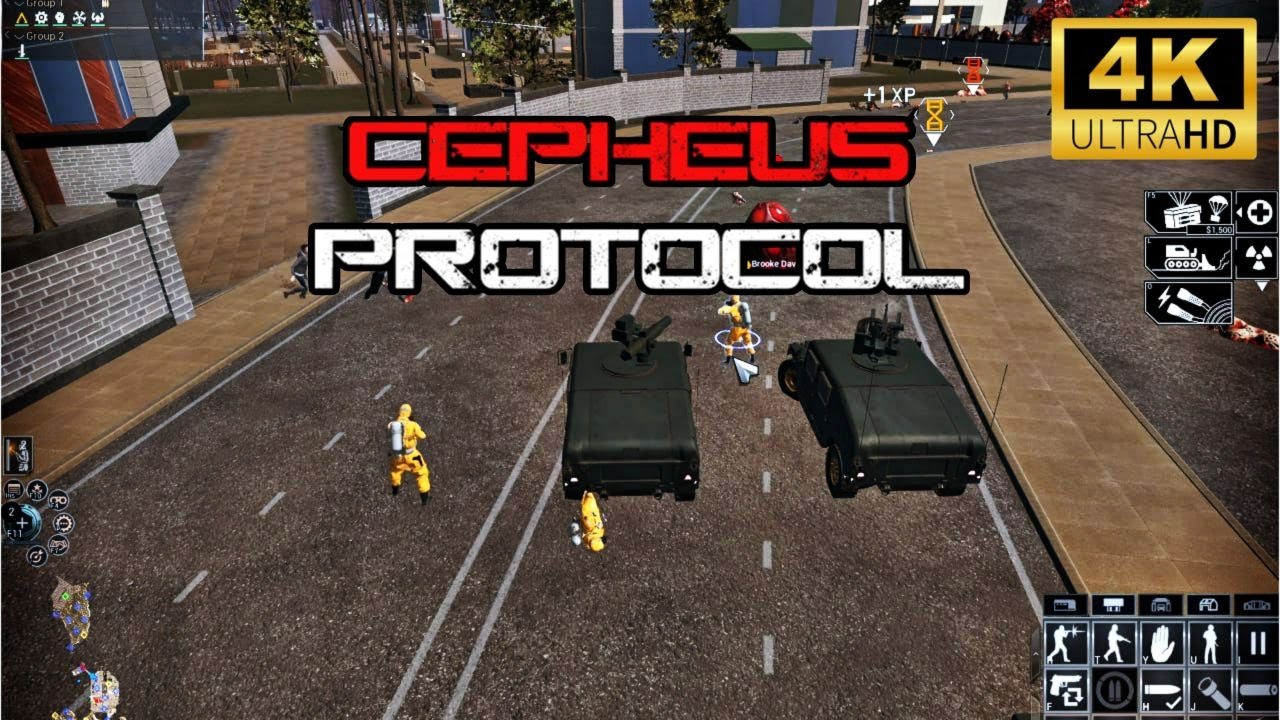 Cepheus protocol (2020) zombie strategy Ep4 4K gameplay